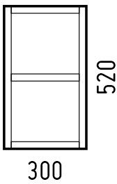 Corozo Полка Лорена 30 антик – фотография-3